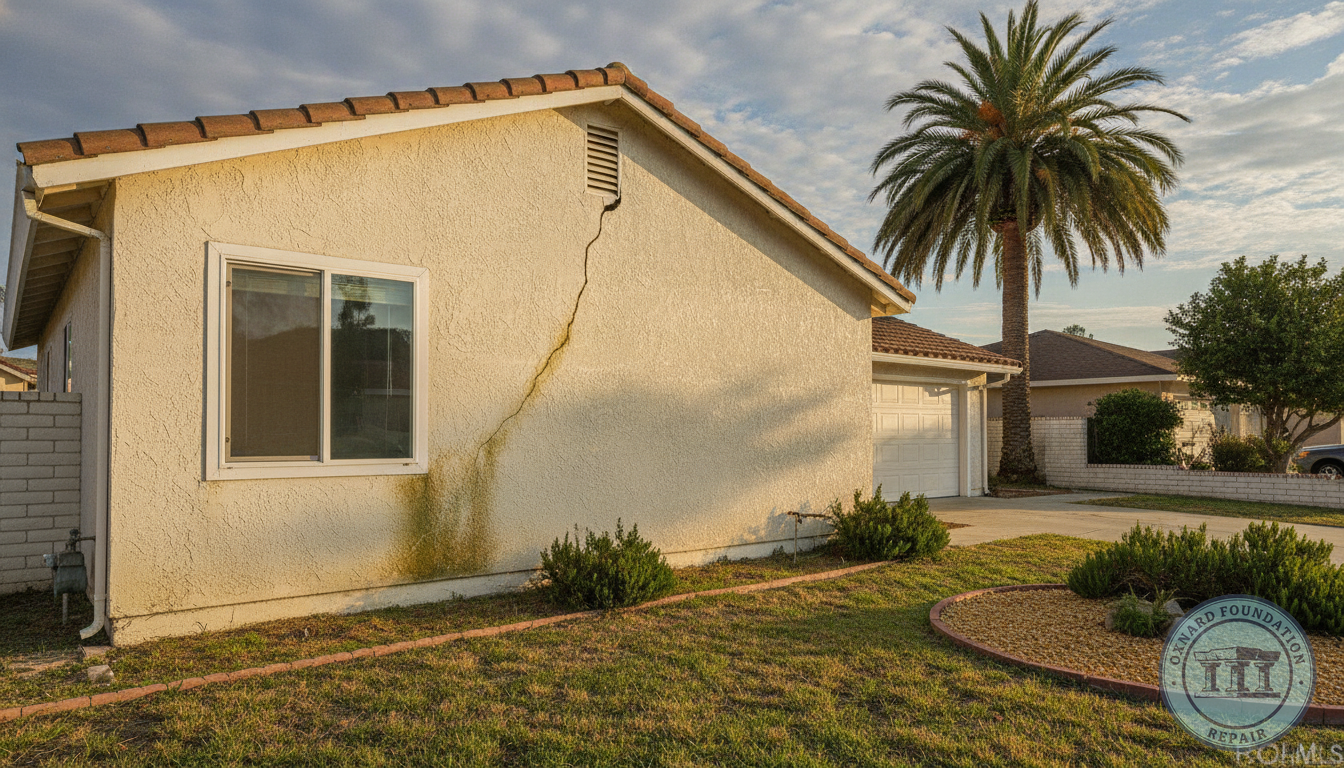 Why Oxnard Homes Develop Foundation Cracks — And What to Do About Them